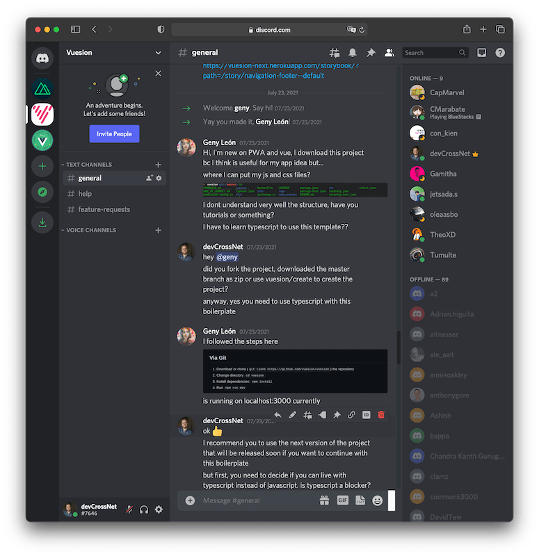 Learn more about Vuesion before starting